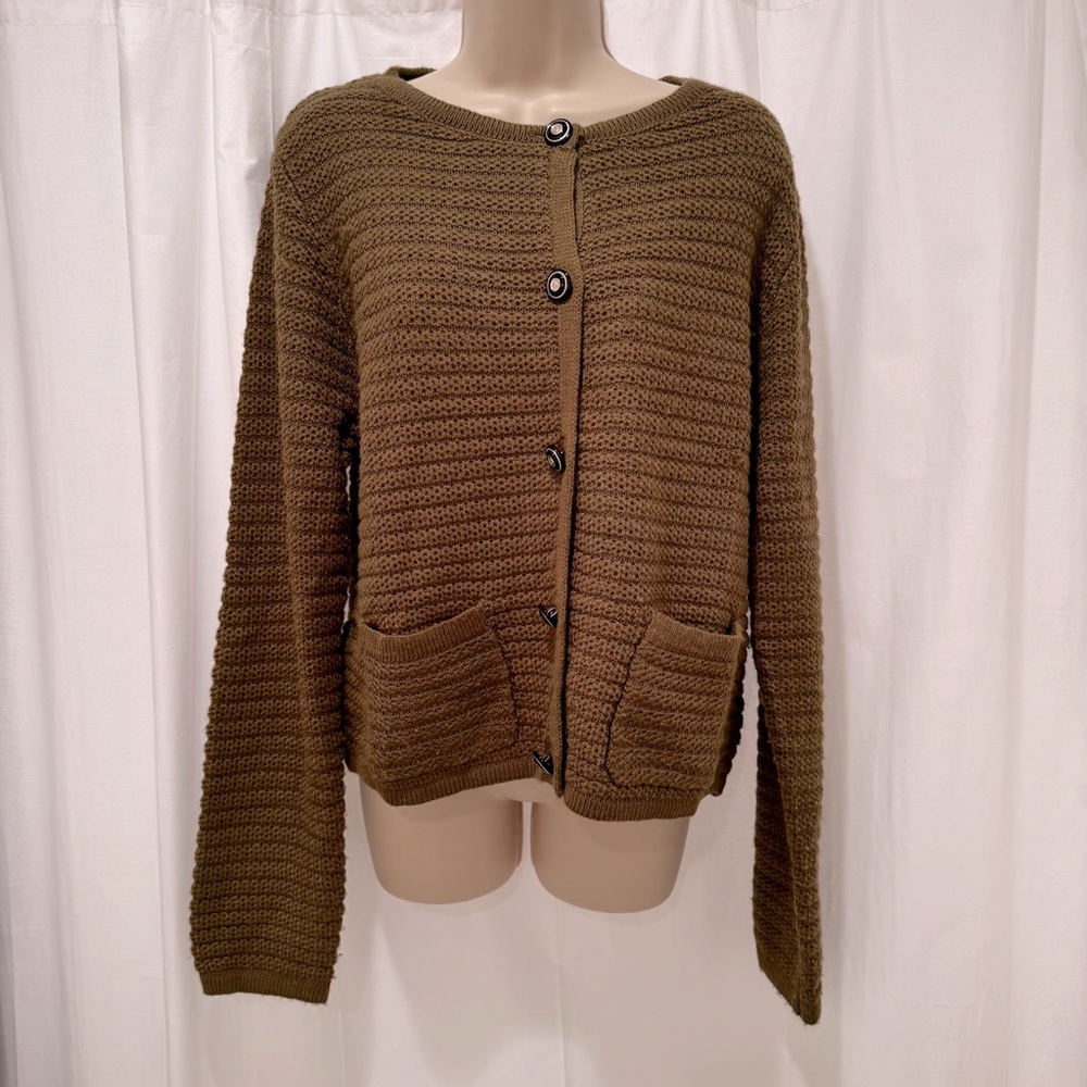 Women's Brown Knit Sweater